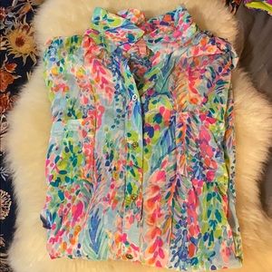 Iilly Pulitzer tunic dress/ cover up